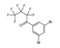 3'',5''-DIBROMO-2,2,3,3,4,4,4-HEPTAFLUOROBUTYROPHENONE structure