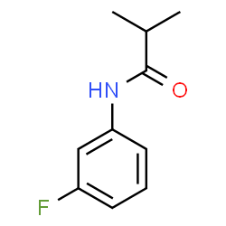 Propanamide, N-(3-fluorophenyl)-2-Methyl- Structure