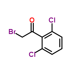 2-Bromo-1-(2,6-dichlorophenyl)ethanone Structure