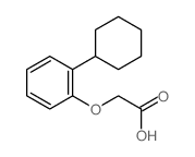 Acetic acid,2-(2-cyclohexylphenoxy)- picture