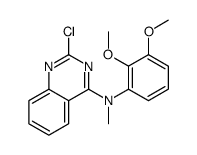 2-chloro-N-(2,3-dimethoxyphenyl)-N-methylquinazolin-4-amine结构式