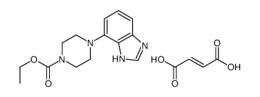 1-Piperazinecarboxylic acid, 4-(1H-benzimidazol-4-yl)-, ethyl ester, ( Z)-2-butenedioate (1:1) picture