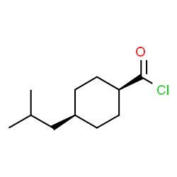 Cyclohexanecarbonyl chloride, 4-(2-methylpropyl)-, cis- (9CI) picture