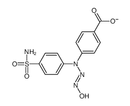 4-(N-(2-oxohydrazinyl)-4-sulfamoylanilino)benzoate结构式