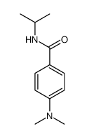 4-(dimethylamino)-N-propan-2-ylbenzamide结构式