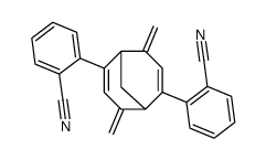 4,8-bis-(2-cyanophenyl)-2,6-dimethylenebicyclo<3.3.1>nona-3,7-diene Structure