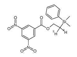 2-(dimethyl(phenyl)silyl)ethyl-2,2-d23,5-dinitrobenzoate Structure