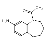 1-(8-amino-2,3,4,5-tetrahydro-1-benzazepin-1-yl)ethanone Structure
