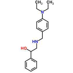 2-{[4-(Diethylamino)benzyl]amino}-1-phenylethanol结构式