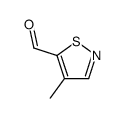 4-甲基-5-异噻唑羧醛结构式