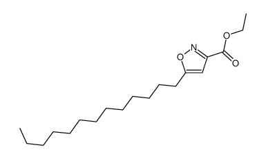 ethyl 5-tridecyl-1,2-oxazole-3-carboxylate结构式