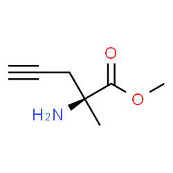 4-Pentynoicacid,2-amino-2-methyl-,methylester,(2S)-(9CI) picture
