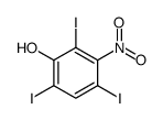 Phenol, 2,4,6-triiodo-3-nitro Structure