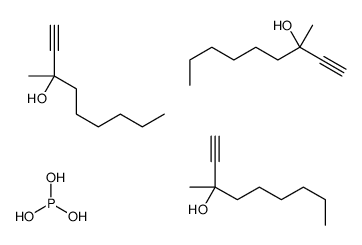 3-methylnon-1-yn-3-ol,phosphorous acid Structure