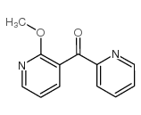 2-METHOXY-3-PICOLINOYLPYRIDINE structure