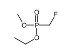 1-[fluoromethyl(methoxy)phosphoryl]oxyethane结构式