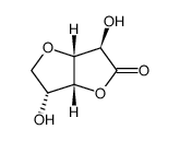 D-Gluconic acid, 3,6-anhydro-, gamma-lactone (9CI) structure