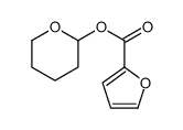 oxan-2-yl furan-2-carboxylate结构式