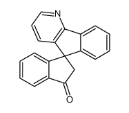 spiro[2H-indene-3,5'-indeno[1,2-b]pyridine]-1-one Structure