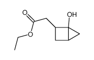 ethyl 2-(4-hydroxy-3-bicyclo[2.1.0]pentanyl)acetate结构式