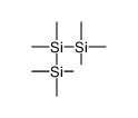 chloro-[dimethyl(trimethylsilyl)silyl]-dimethylsilane Structure