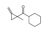 cyclohexyl-(1-methyl-2-methylidenecyclopropyl)methanone结构式