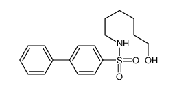 N-(6-hydroxyhexyl)-4-phenylbenzenesulfonamide Structure