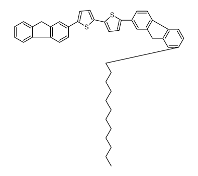 2-(7-dodecyl-9H-fluoren-2-yl)-5-[5-(9H-fluoren-2-yl)thiophen-2-yl]thiophene Structure