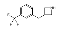 Azetidine, 3-[[3-(trifluoromethyl)phenyl]methyl]结构式