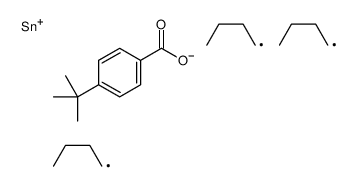 tributylstannyl 4-tert-butylbenzoate Structure
