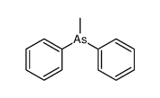 methyl(diphenyl)arsane结构式