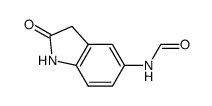 N-(2-oxo-2,3-dihydro-1H-indol-5-yl)-formamide结构式