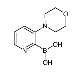3-morpholinopyridin-2-yl-2-boronic acid Structure