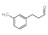 3-(3-甲基苯基)丙醛结构式