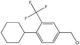 1-环已基-2-三氟甲基-4-氯甲基苯图片