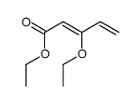 ethyl 3-ethoxypenta-2,4-dienoate Structure