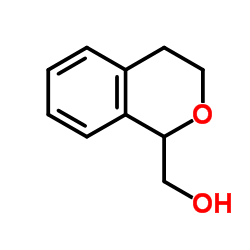 3,4-Dihydro-1H-isochromen-1-ylmethanol结构式