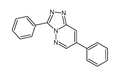 3,7-diphenyl-[1,2,4]triazolo[4,3-b]pyridazine结构式