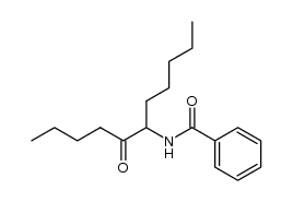 N-(5-oxoundecan-6-yl)benzamide Structure