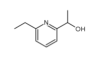 1-(6-ethyl-[2]pyridyl)-ethanol Structure