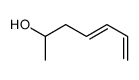 hepta-4,6-dien-2-ol Structure