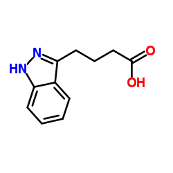 4-(1H-Indazol-3-yl)butanoic acid Structure