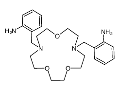 N,N'-bis(2-aminobenzyl)-1,10-diaza-15-crown-5结构式