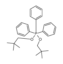 BIS(2,2-DIMETHYLPROPOXY)TRIPHENYLPHOSPHORANE Structure