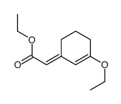 ethyl 2-(3-ethoxycyclohex-2-en-1-ylidene)acetate Structure