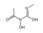 N-hydroxy-N-(methylcarbamoyl)acetamide Structure