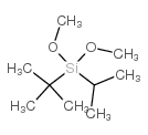 t-butylisopropyldimethoxysilane结构式