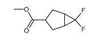 methyl 6,6-difluorobicyclo[3.1.0]hexane-3-carboxylate Structure