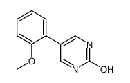 5-(2-methoxyphenyl)-1H-pyrimidin-2-one结构式