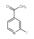 1-(2-氟吡啶-4-基)乙-1-酮结构式